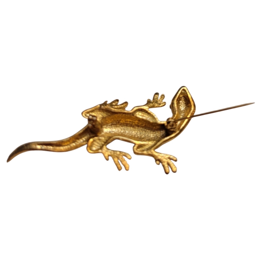 Vintage Lizzard Brooch - Picture 5 of 6